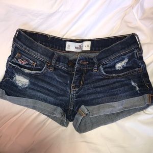 Hollister jean shorts!!